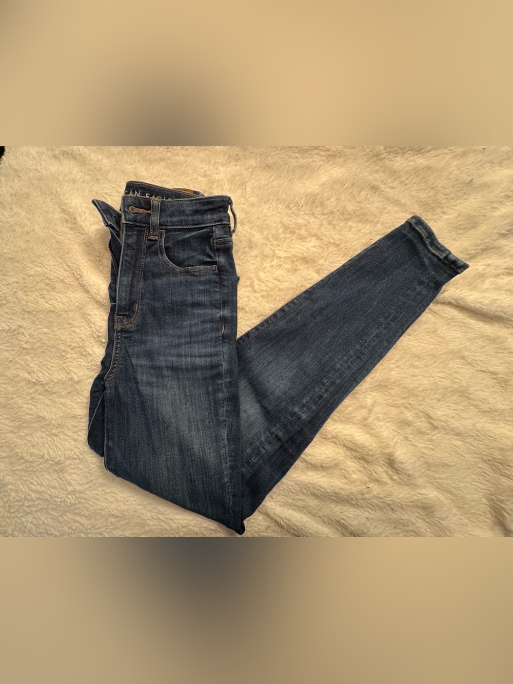 American Eagle Outfitters Dark Indigo Skinny Jeans